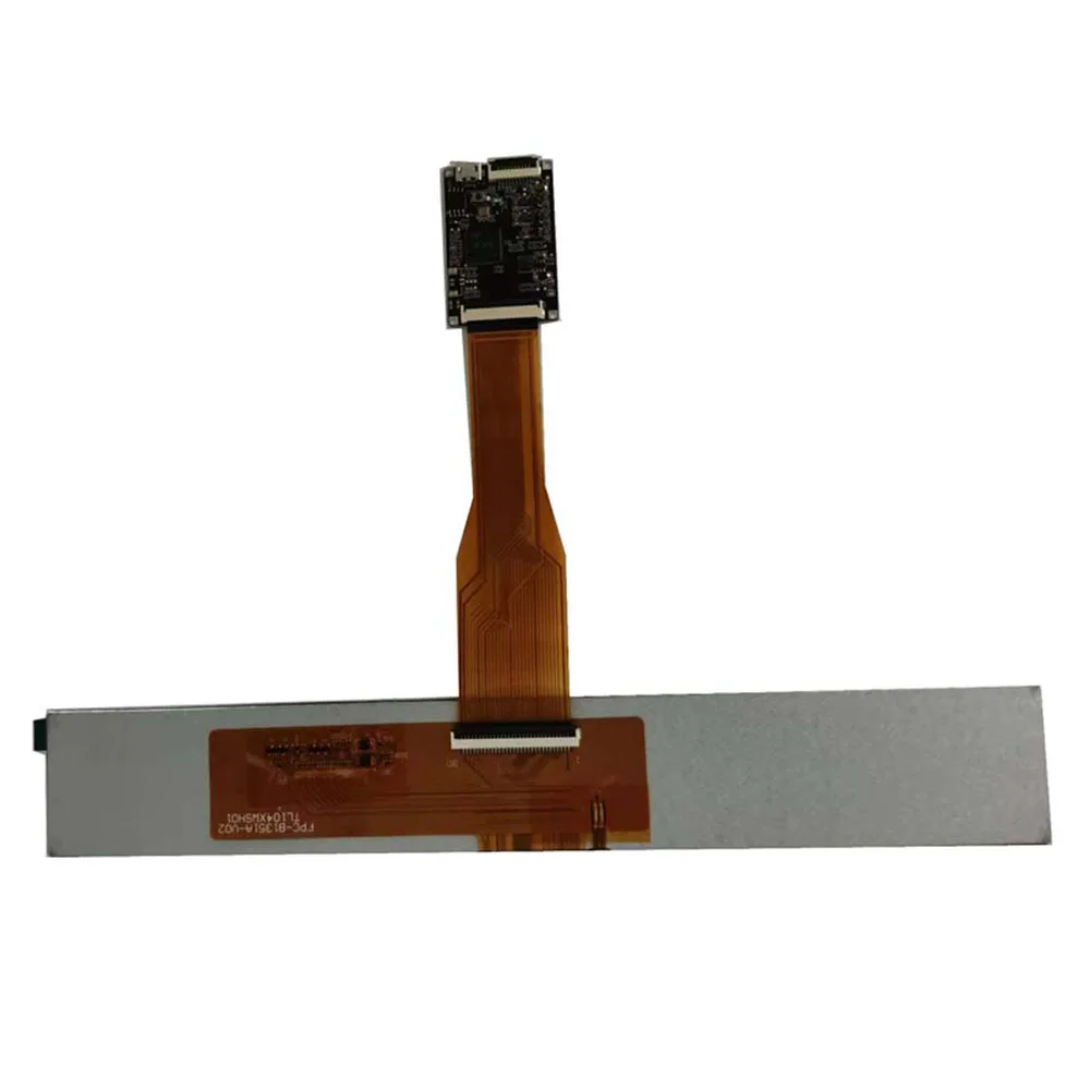 bar lcd 10.4inch 1024*100 stretched bar lcd display RGB lcd  bar screen