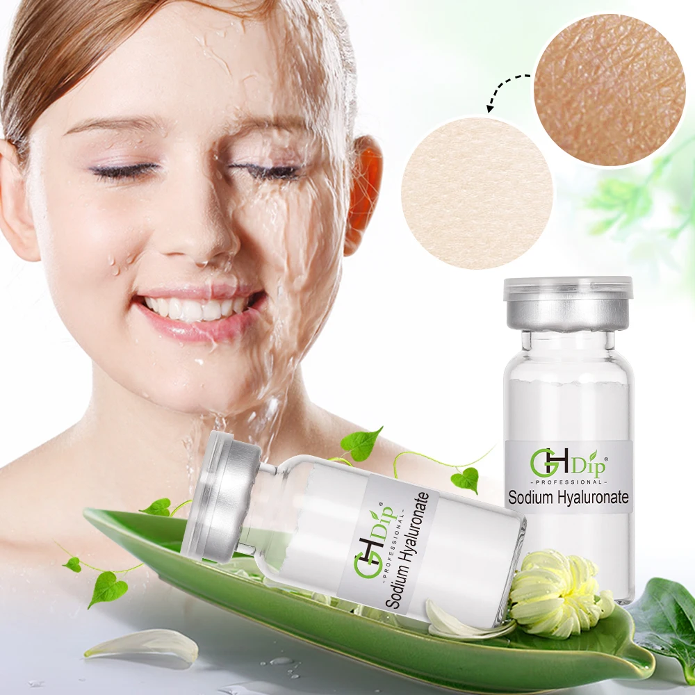 Supply Cosmetic Raw Material Skin Care 99% Pure Sodium Hyaluronate HA CAS 9067-32-7