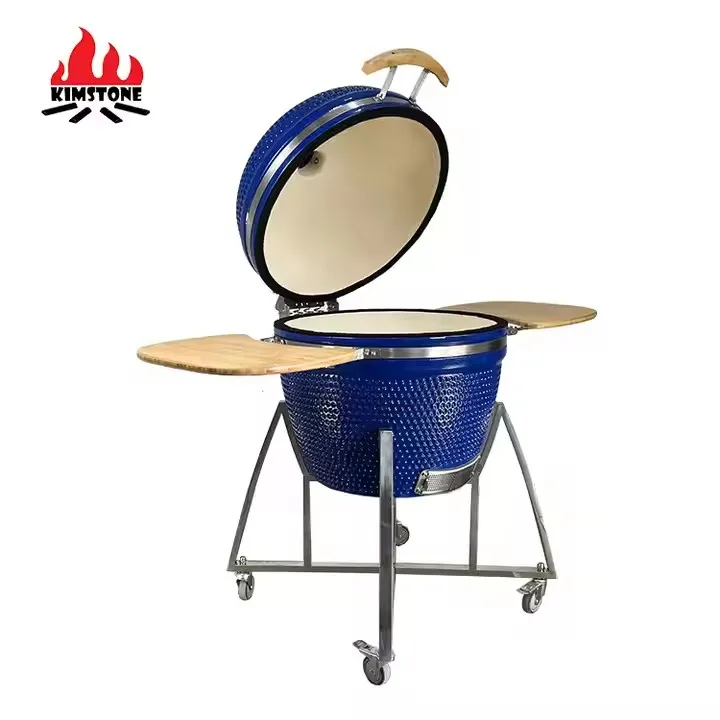 KIMSTONE 26 дюймов открытый барбекю гриль керамическая Kamado плита заказной цвет и размер