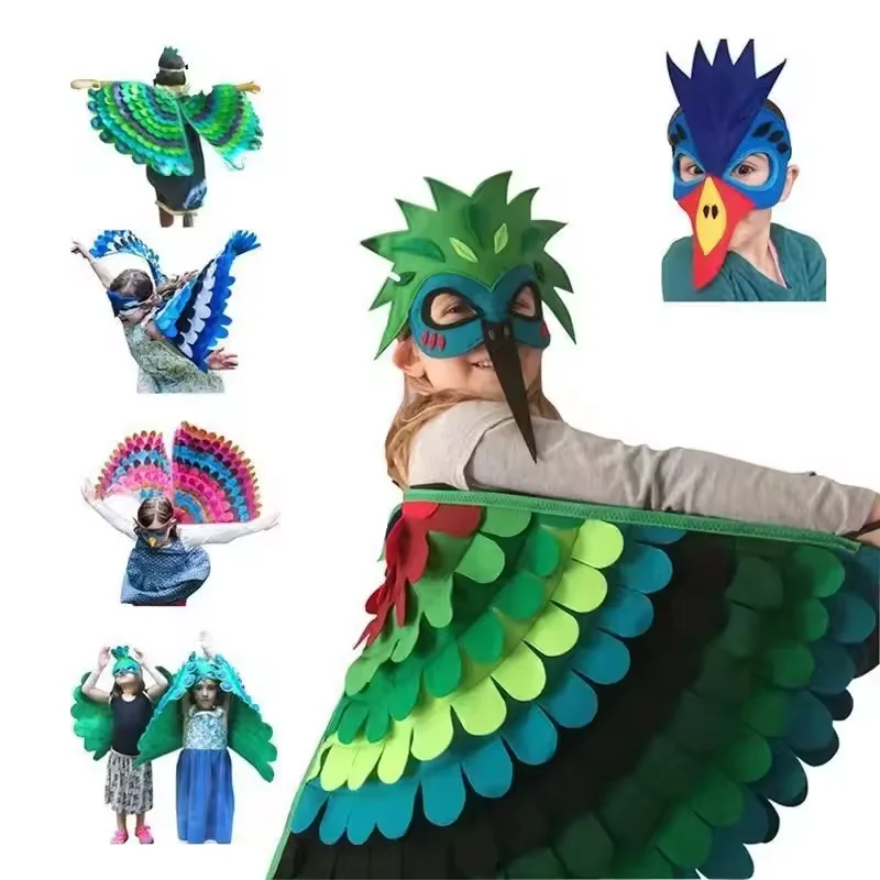 hot selling Party Decorations Costumes Cosplay Dress Up Wing Costume Carnival Set