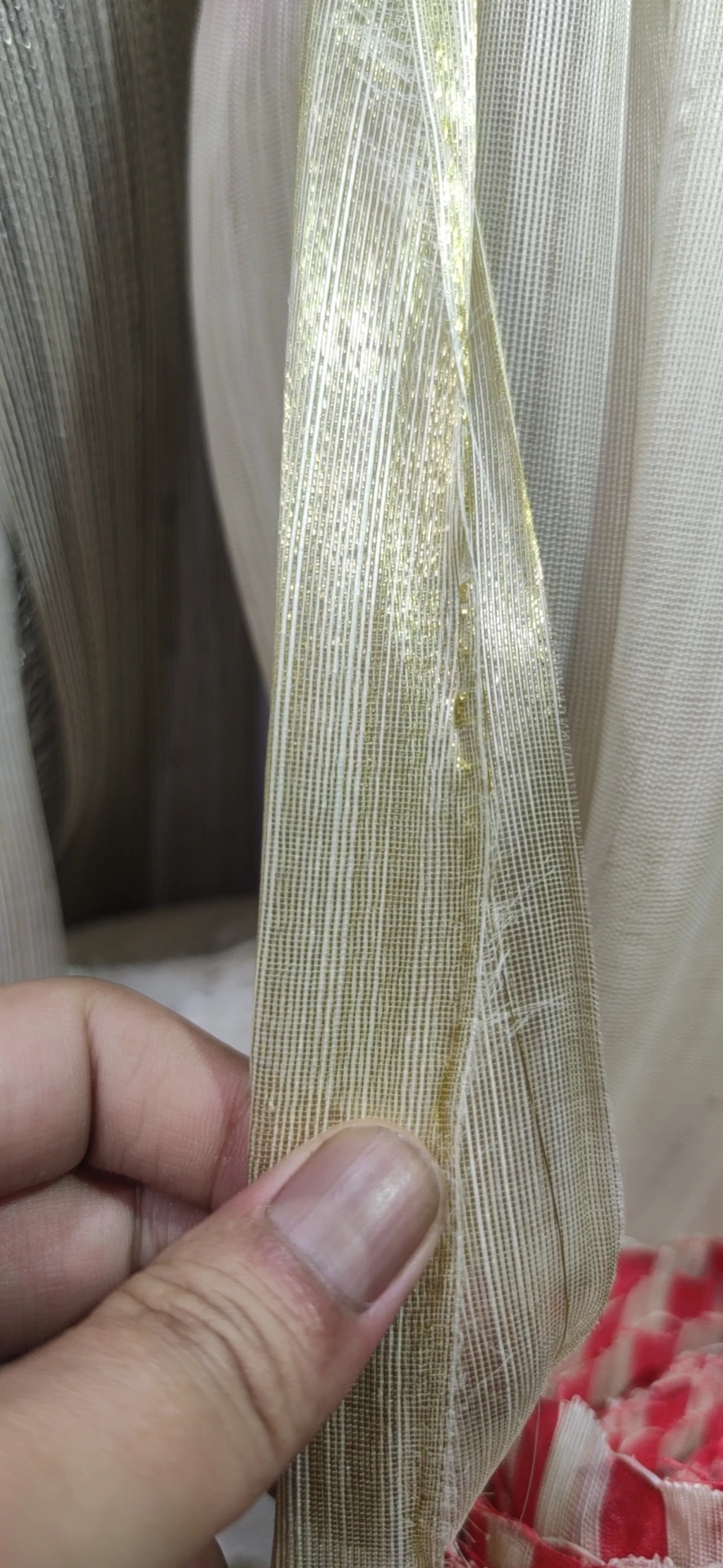 High End Millinery Supplies 39 inch Silk Abaca Fabric for Hats Making