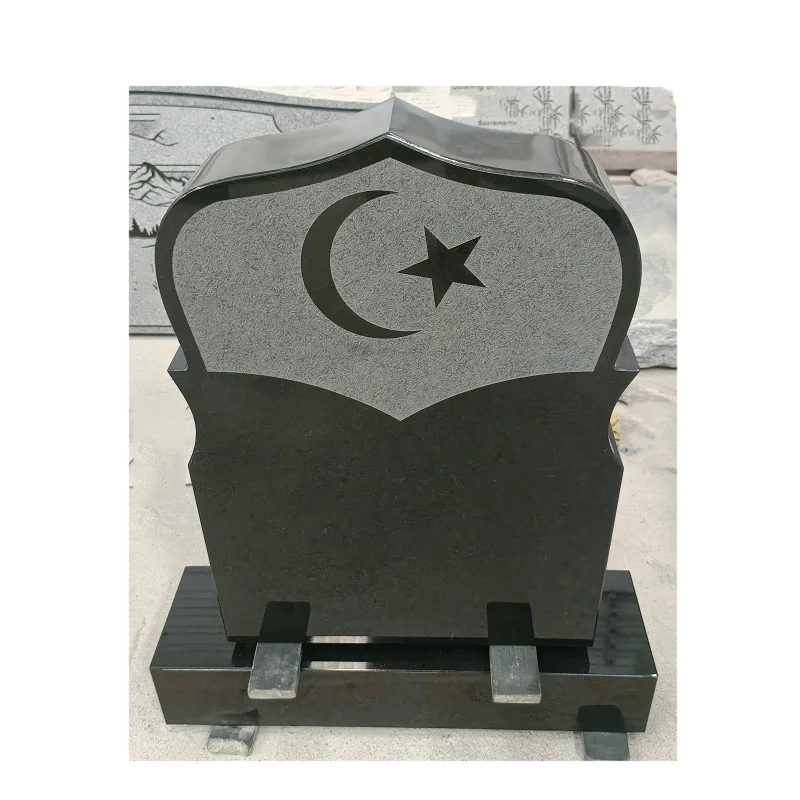 Индейское кладбище из черного гранита