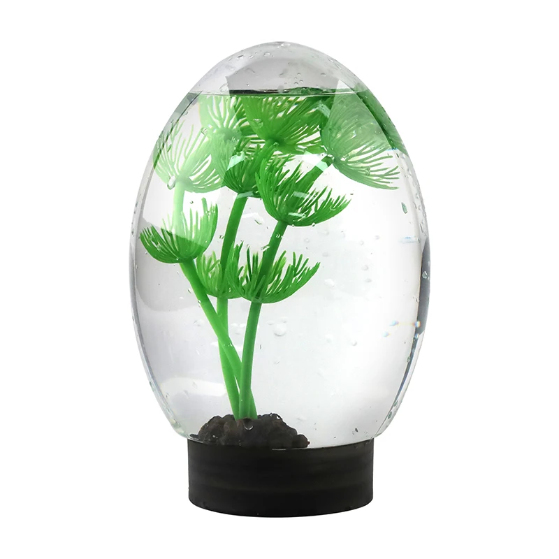 Table small fish tank   nano shrimp desktop aquarium