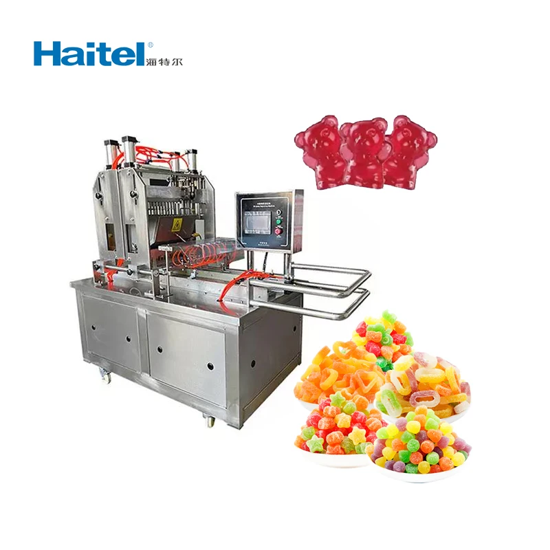 Small gummy line semi-automatic jelly candy machine gummies line