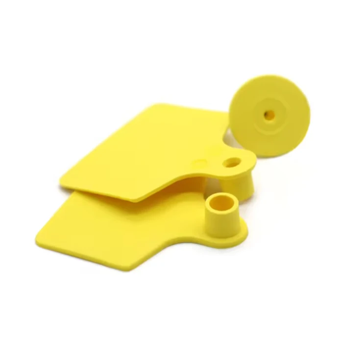 Split Spade Pig Sheep ear tags Large Supply Eartags Certificated TPU Ear tags for animals Tracking Farm Management