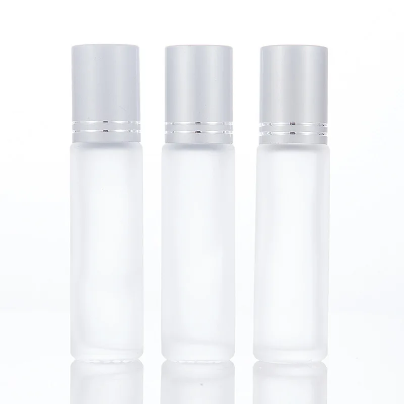 Amber Essential Oil 5ml 10ml 15ml Roll On Bottles Mini Perfume Glass Roller Bottle With Box