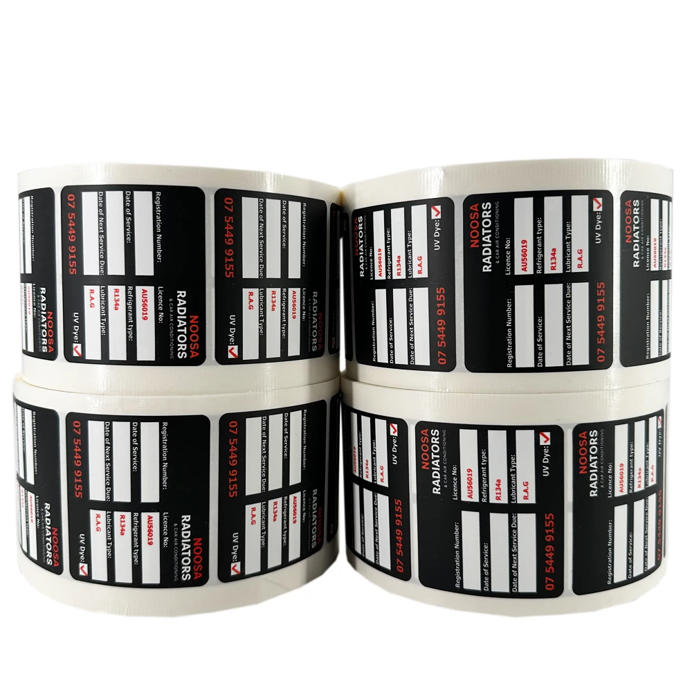 Personalized Medicine Brand Packing Tag Label Roll Printing Name Tamper Proof Plastic Sticker Labels for Packaging