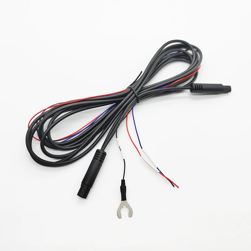 Customized Car Camera Motorcycle Wire Harness 5 Pin Mini Din Aviation Connector 8Pin Mini Din Car Rear View System