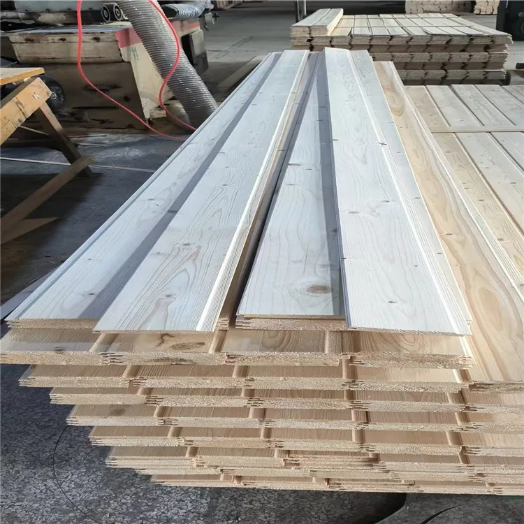 Hot in Canada Pine/spruce Wood Wall Panel Soild Wood Material