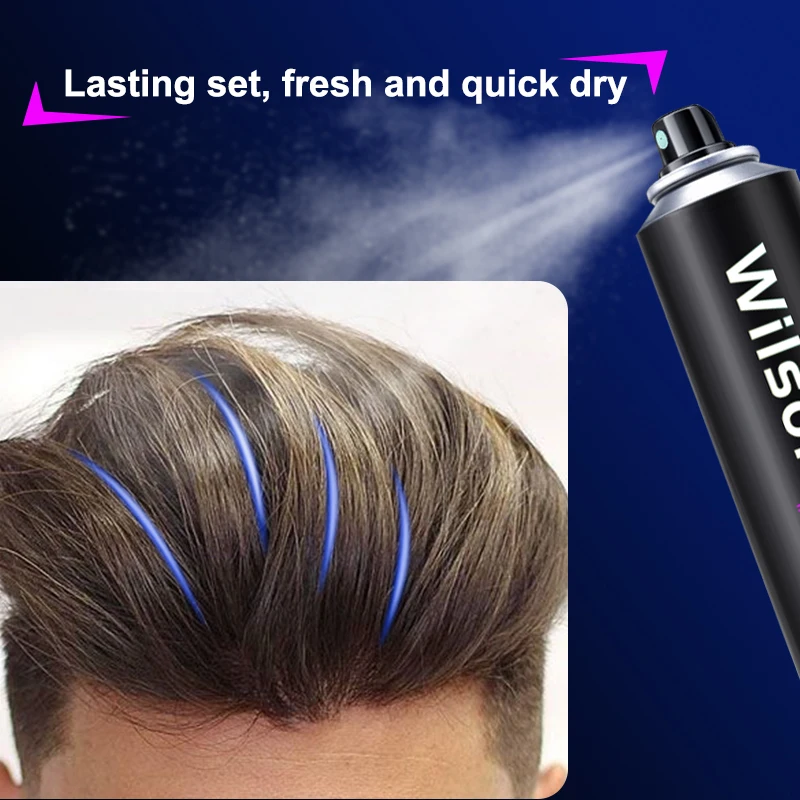 Ponytail Freeze Fashion Hair Styling Holding Spray lightweight silkening volume Strong Hold Hair fixing Spray For USA