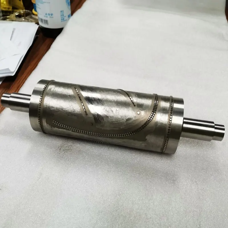 
ready stock ultrasonic masks cutter high precision embossing cutting roller competitive embossing machine with n95 roller 
