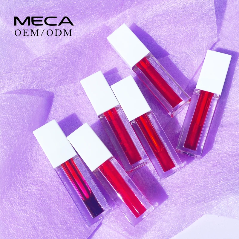 private label lip stain Matte Finish lip gloss water lip stain