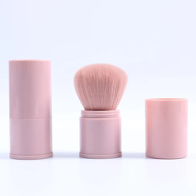 Custom Logo Single  Makeup Brush Small Size Extension Dust Cover Face Blush Powder Brush