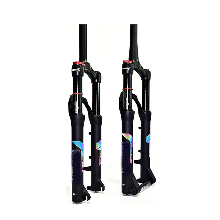 Bike Front Fork, Real Carbon Fiber 3K Matte Road Bicycle Front Fork Disc Brake Top Tube Taper Pipe