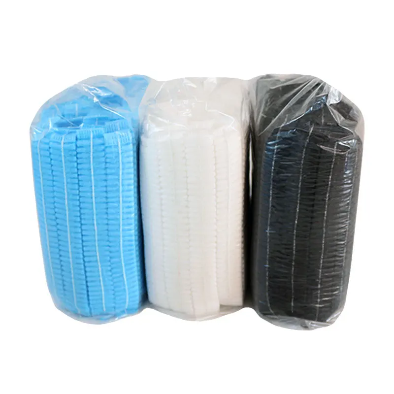 Disposable non woven mop clip cap/mob cap/hair net