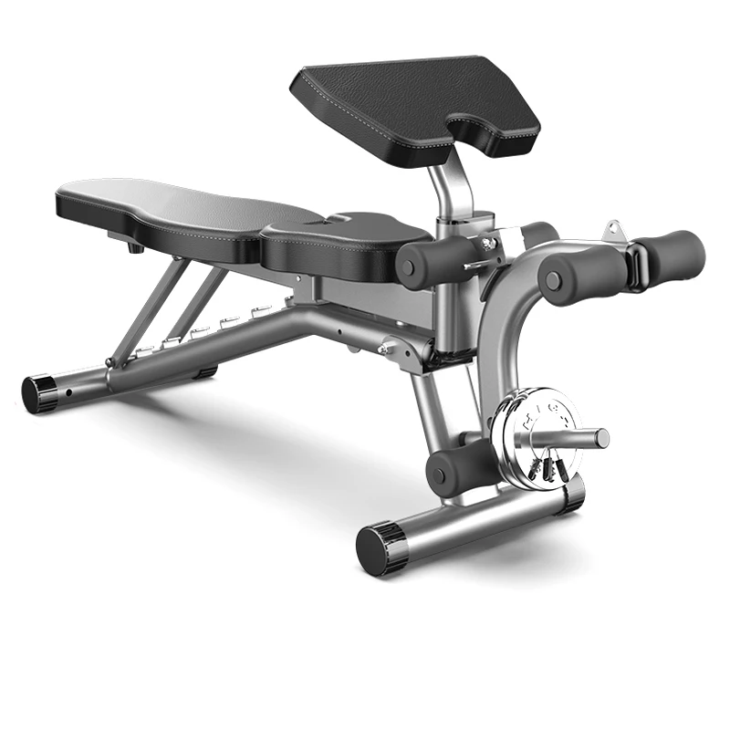 
High quality weight training commercial gym fitness equipment super adjustable weight bench 