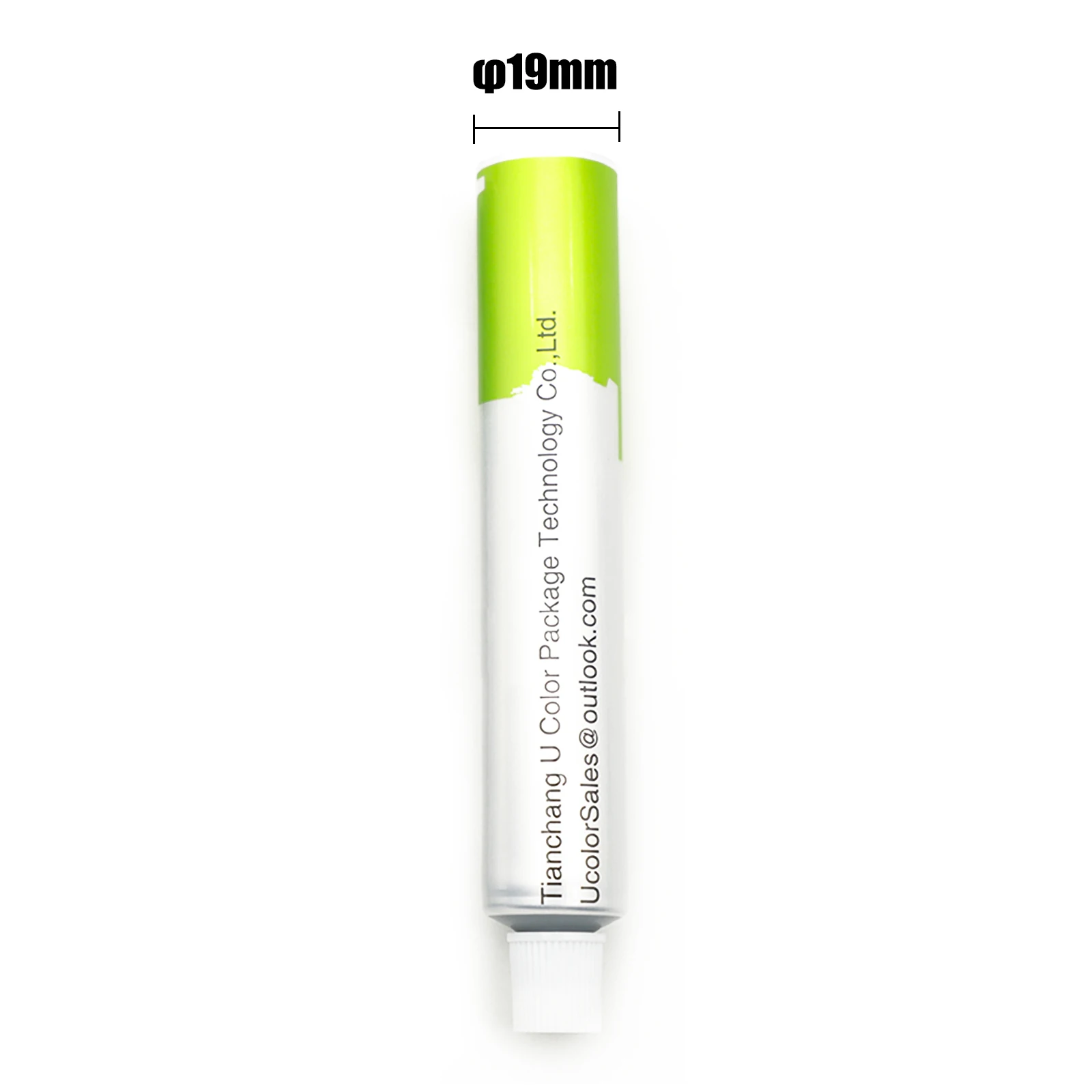 Wholesale Custom Printing Squeeze Empty 20ml 22ml Plastic Tube Aluminum Tubes For Acrylic Paint Packaging