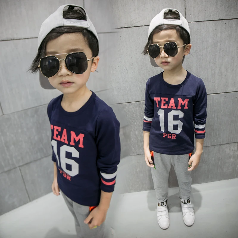 China Supplier Beautiful Children Clothes Kids Casual Wear Tops Of Boys