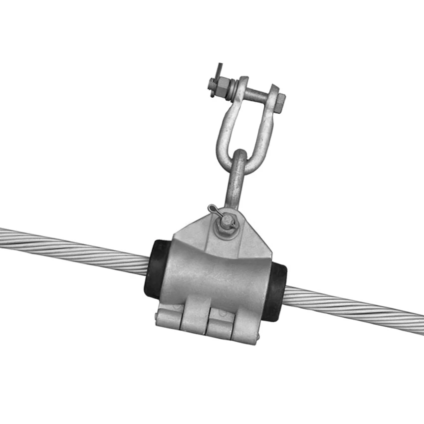 Reliable manufacturer suspension set for ADSS pre-twisted wire with single pre-design