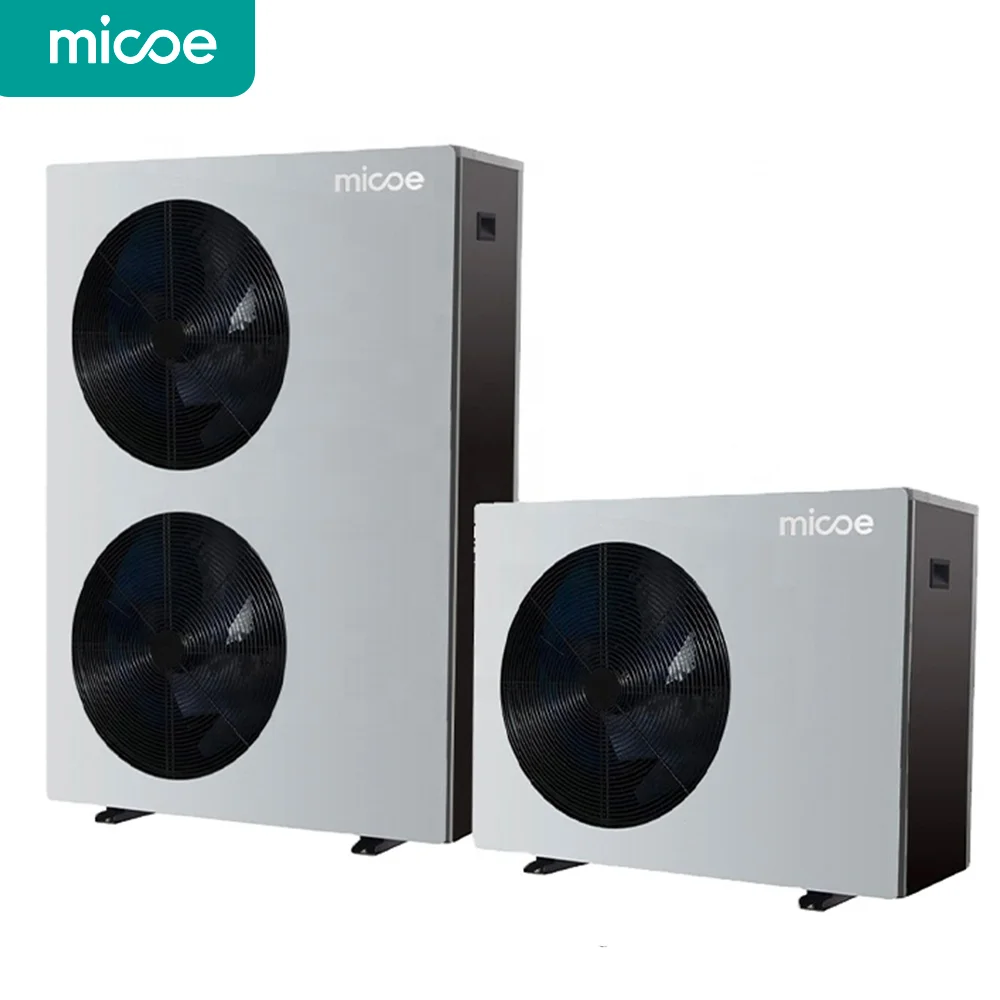 Micoe R32 10kw Hot Water Heat Pump Compressor  Monoblock Warmepumpe Air Source Inverter Heat Pump for  Heating and Cooling