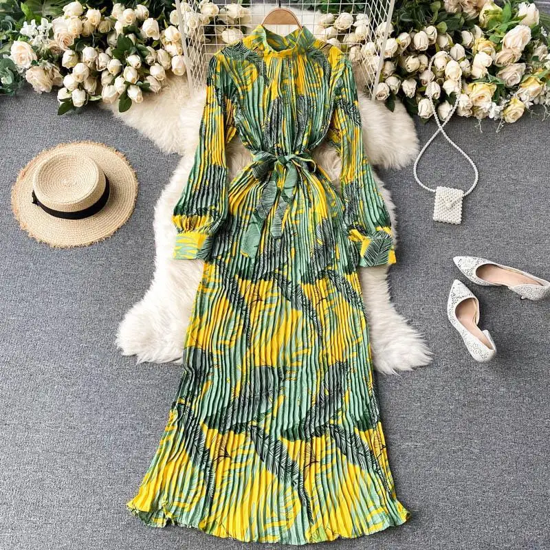 fall new vintage woman clothes australian niche designer fashion dresses women lady elegant clothing manufacturers custom