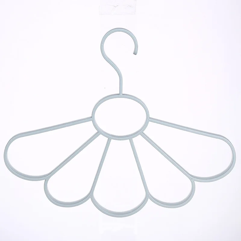 
Multifunctional 5-Petal Scarf With Belt Loop Storage Hanger Suitable For Home Accessories Rack 