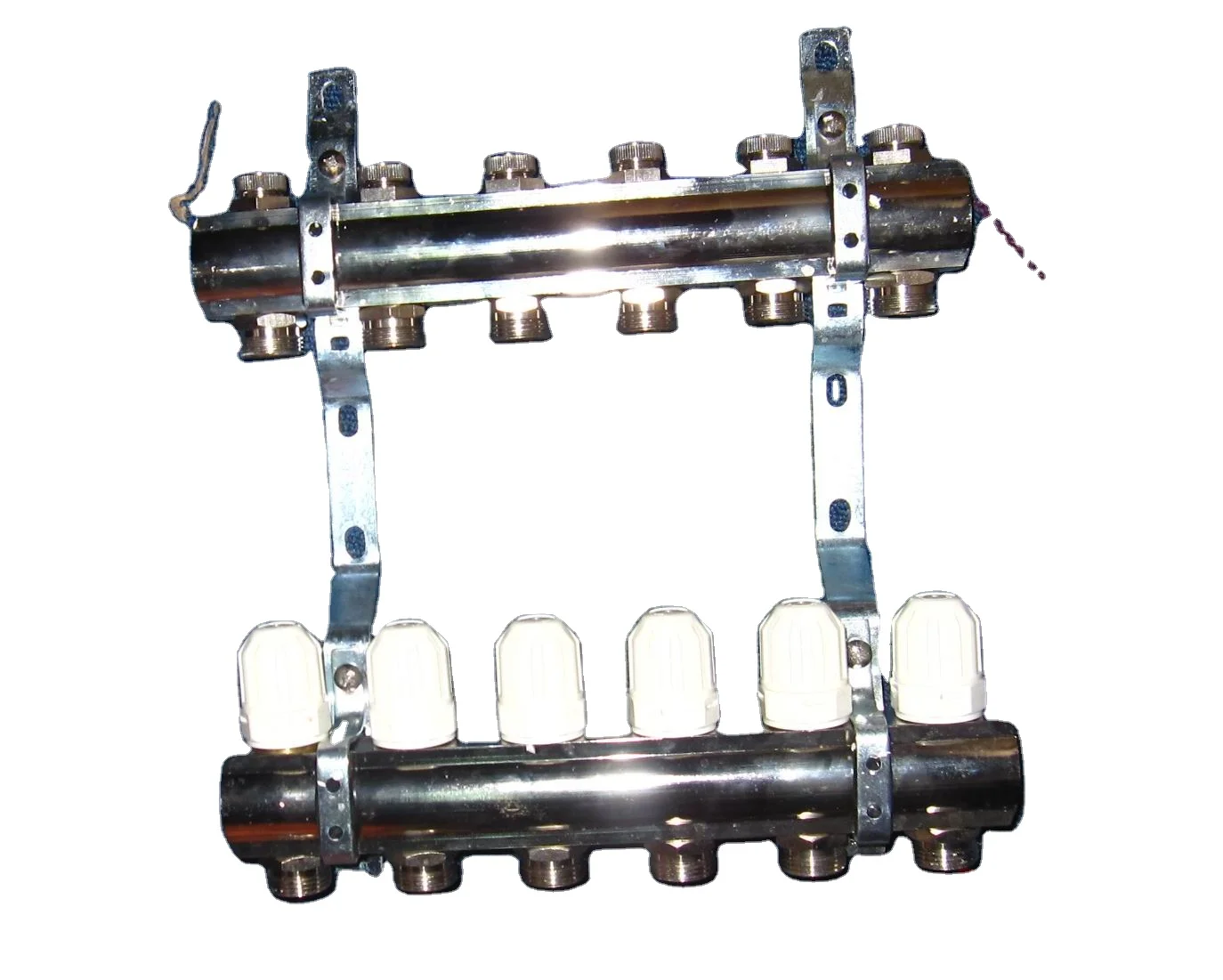 OEM 2-11 outlets PEX manifold supply for heating system Brass Material HPB58-3A Manifold