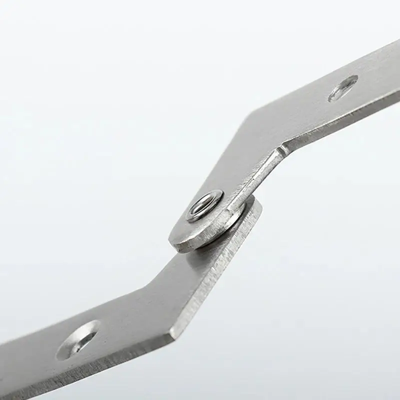 1.5mm Thick Concealed Hinge 360 Degree Door Pivot Hinges Furniture Base Stainless Steel Hardware Accessories