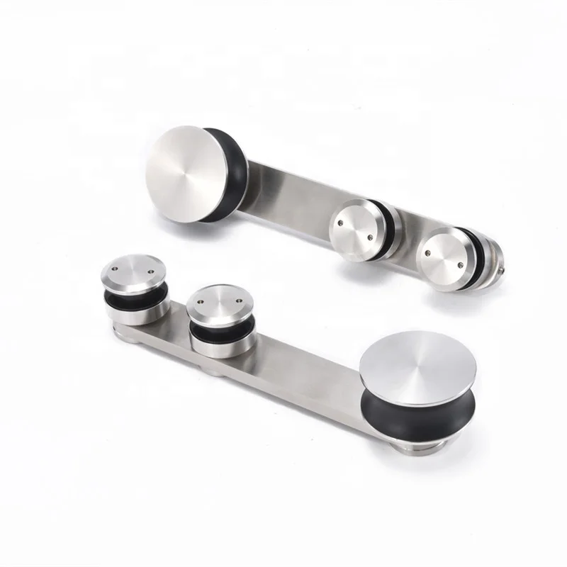 Frameless  8-12mm Tempered Stainless Steel 304 316 Door Hardware Sliding Accessories Glass