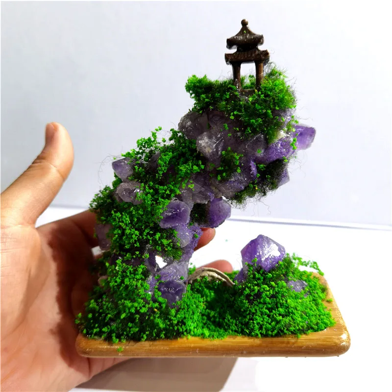 Wholesale Raw Quartz Crystals Amethyst Healing Crystals Bulk Bonsai For Sale