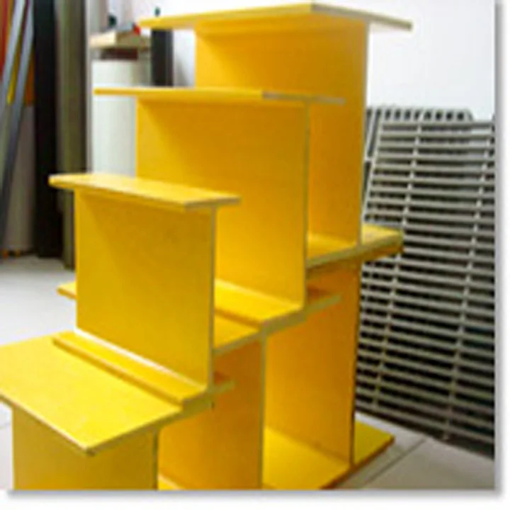 Pultruded Fiberglass I beam profile