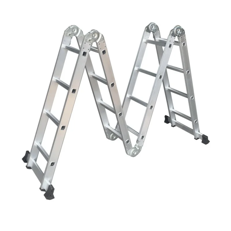 EN131 Factory Supply Multifunction Ladder Aluminum Folding Ladder platform ladder 3.5m
