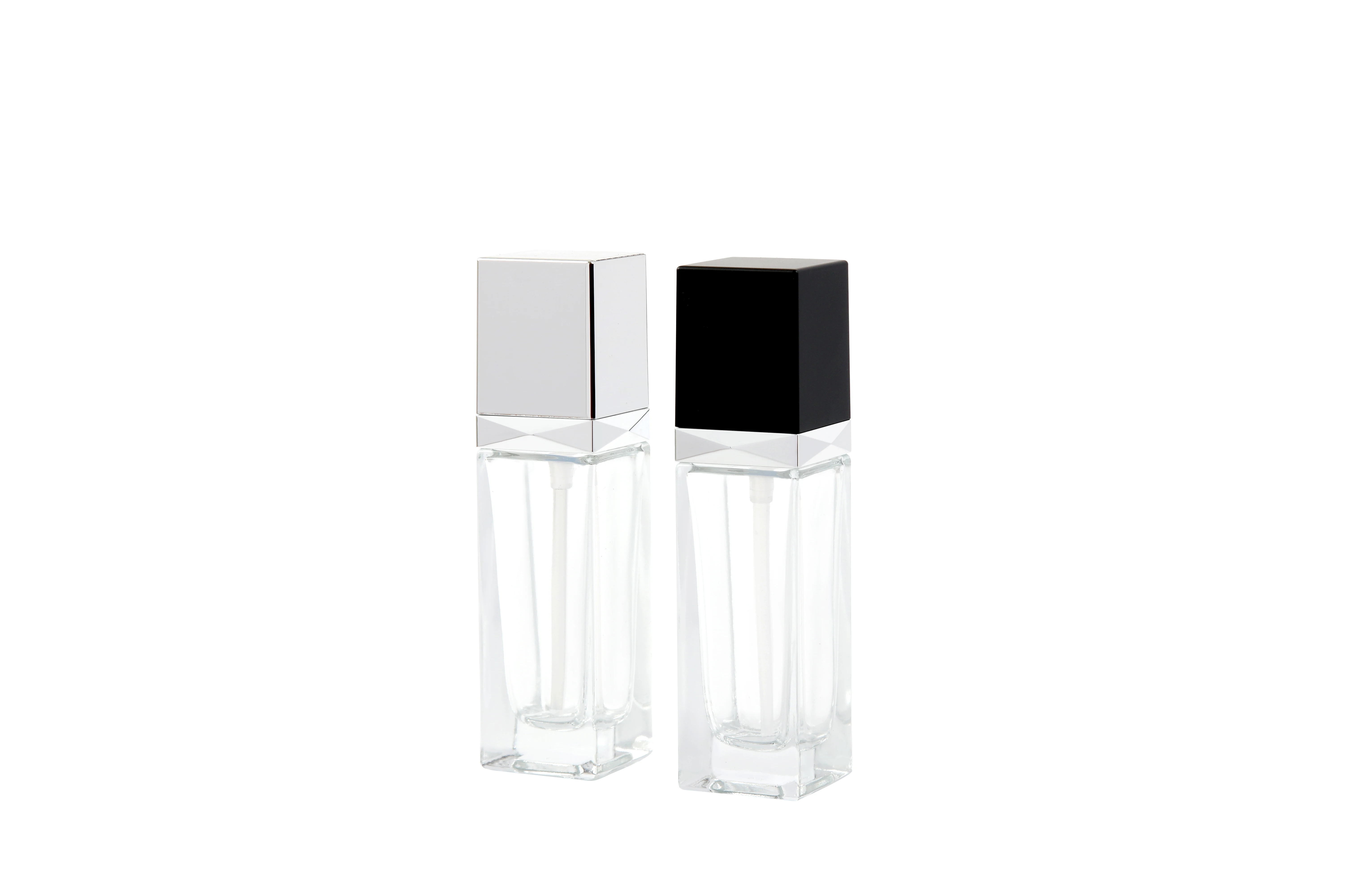 
30ml Square glass Foundation bottle 