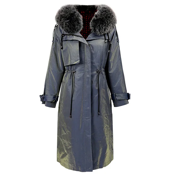Kutesmart 2021 New Design Hooded parka jacket woman