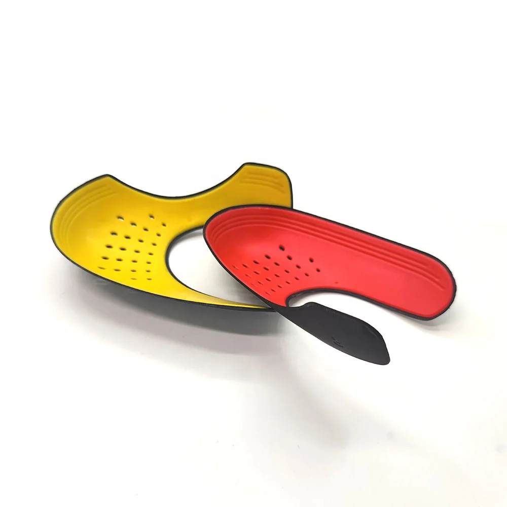 Двухслойный PE TPR пластиковый мягкий/жесткий Регулируемый протектор для кроссовок, защита от складок, защита для обуви, предотвращающая скольжение, SD01PD