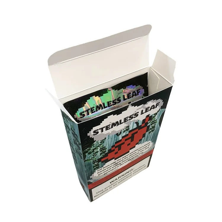 Custom digital printing candy tea coffee mylar bags and box food packaging holographic zipper bag and box