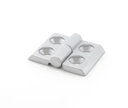 Хорошее качество 3030JR Отлитый цинк отталкивающий шарнир съемный яркая серебряная краска для экструдированного алюминиевого профиля #3159