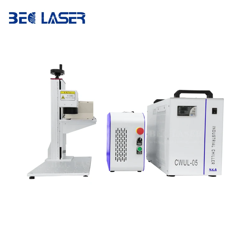 3W 5W 10W 15W Portable UV 355nm Laser Marking  Machine For Battery Case Glass Phone Back Cover Pcb Board