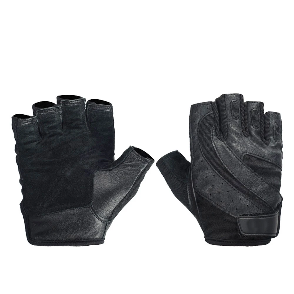 manufacturers 2020 fashion genuine leather crossfit gym gloves breathable fitness exercise weightlifting gloves