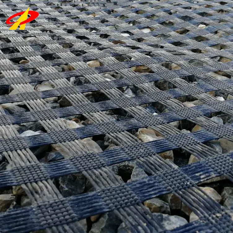 Factory supply biaxial geogrid high tensile strength biaxial geogrid cheap polyester geogrid