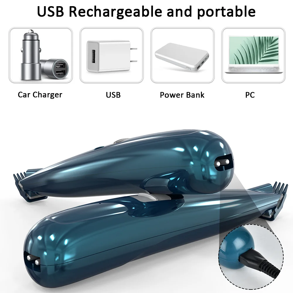 Электрическая машинка для стрижки домашних питомцев USB-устройство шерсти собак со светодиодной подсветкой бритвенные