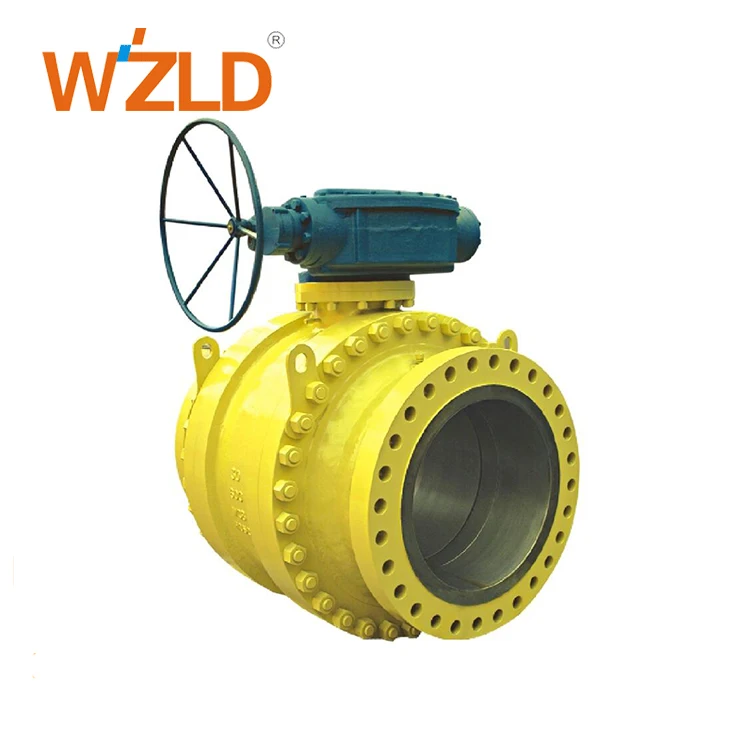 Чугунный стальной класс WZLD 150-класс 900 DIN / MSS /JIS стандартные шаровые клапаны ASTM Trunnion