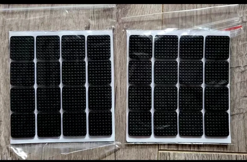 Round Square  Rectangle shape Best Self Adhesive Rubber Furniture Feet Non Slip Furniture Pads