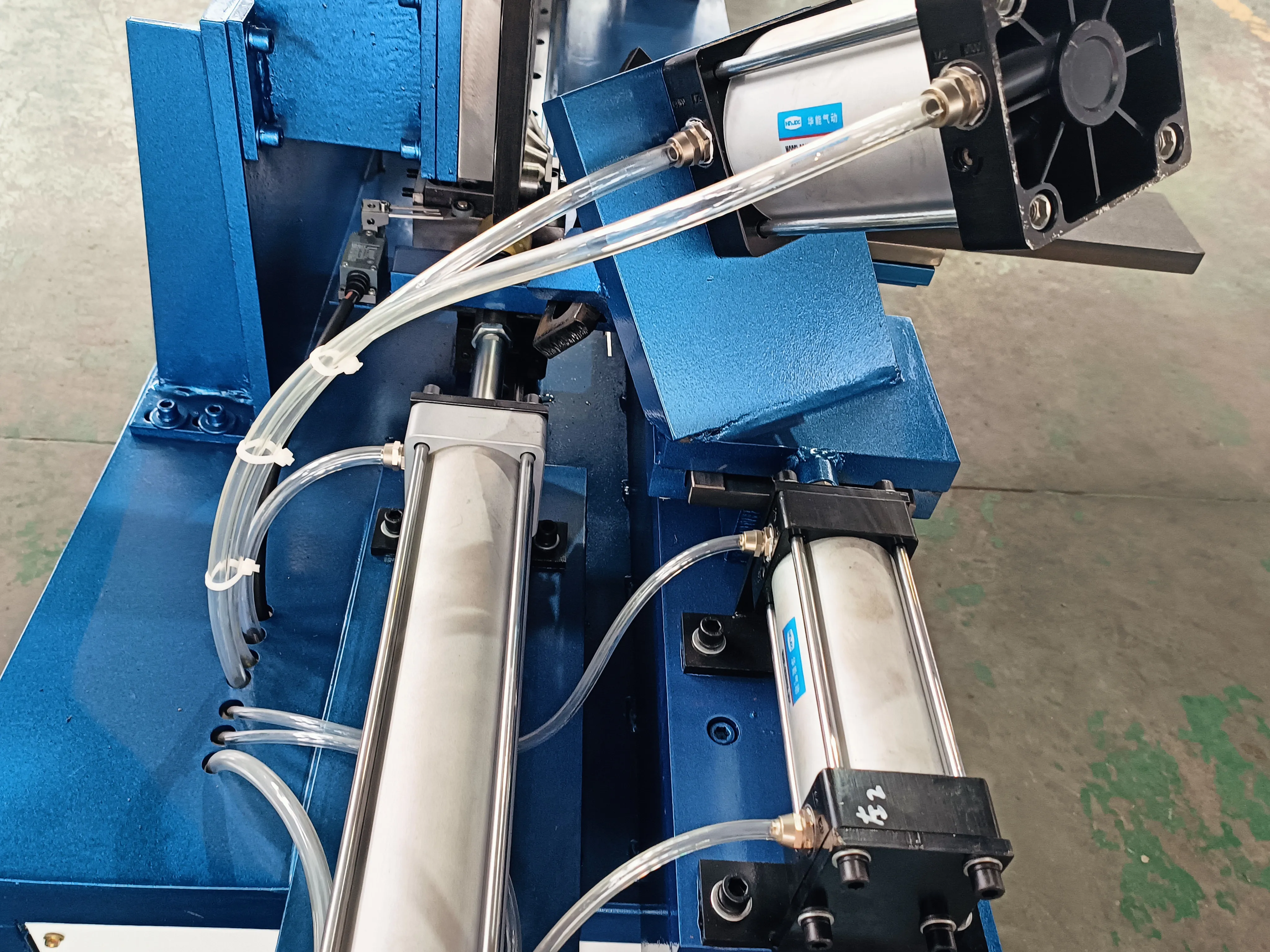 Steel duct pittsburgh seam closer pneumatic seam closer Air Duct Lock Seam Closing Machine