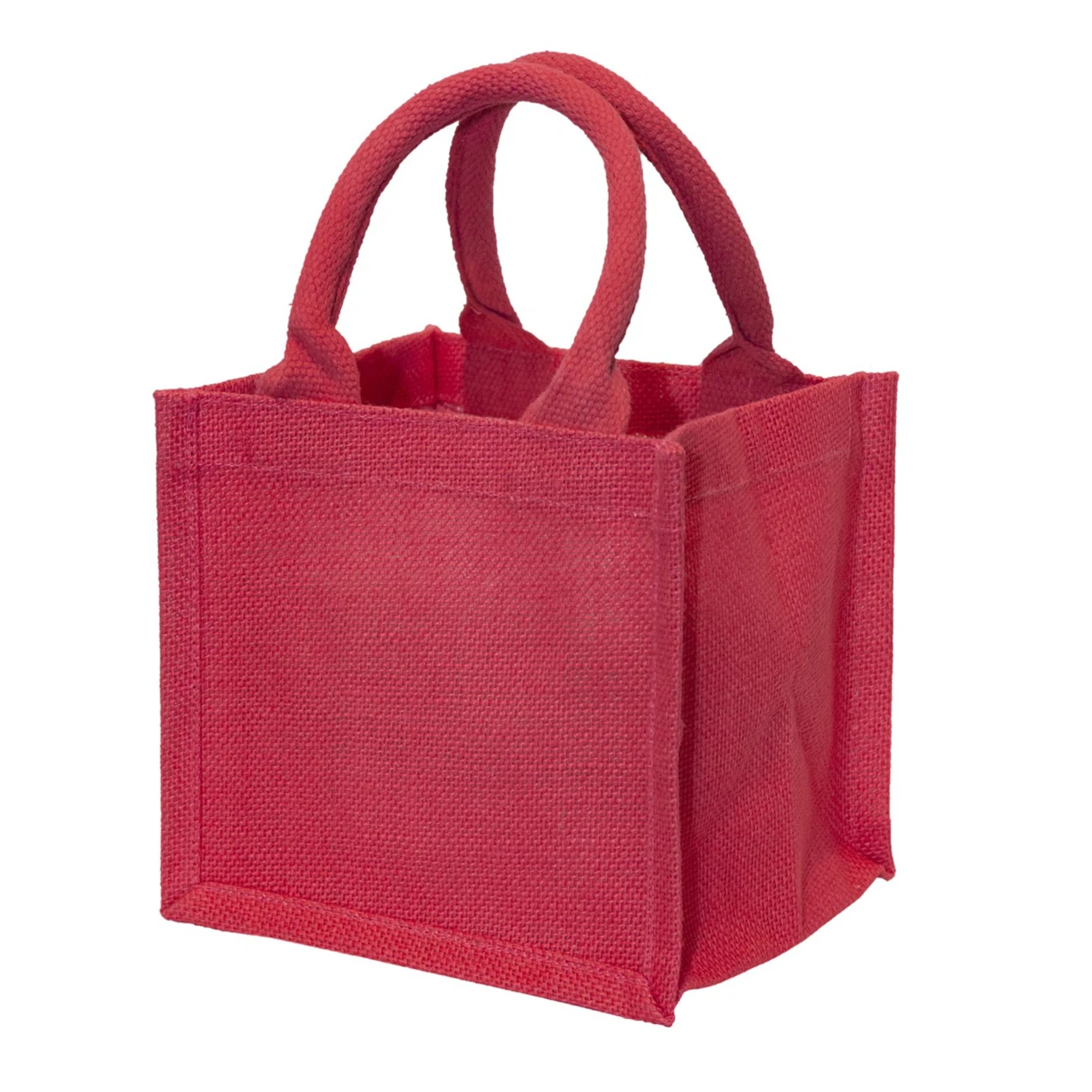 Eco-Friendly Small Jute Burlap Decorating Tote Beach bag Reusable shopping bag recycled wholesale