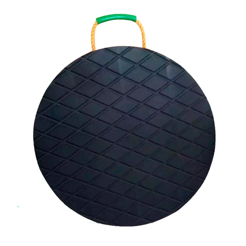 High Impact resistant 500x500 uhmwpe crane outrigger pads UHMWPE plastic sheet