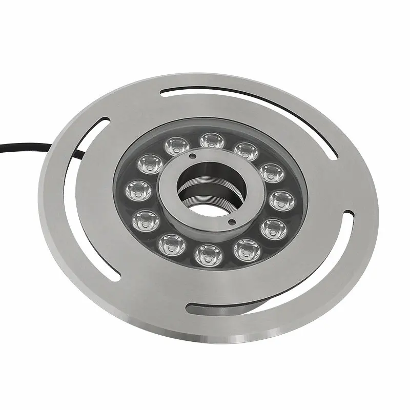 Погружной светодиодный фонтан из нержавеющей стали 304, 12 Вт, 24 В, RGB, DMX 512