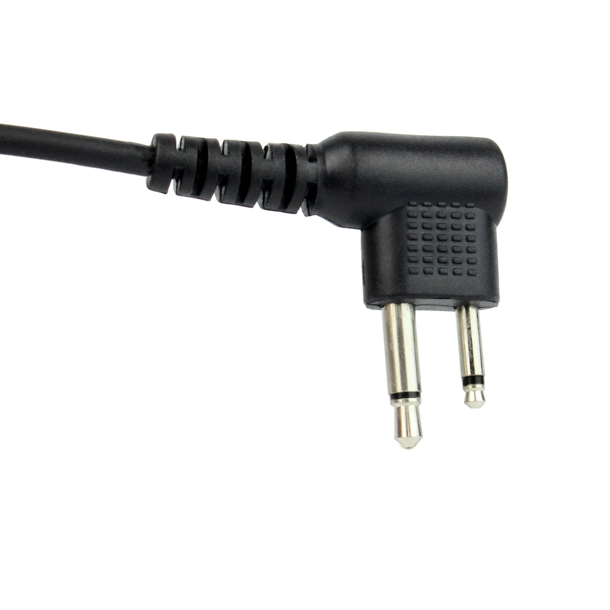 Retevis M1 connector 2 Pin PTT MIC Noise Reduction Acoustic Tube Inera Earpiece Headset For Motorola GP68/GP88/GP300/2000/CT150/