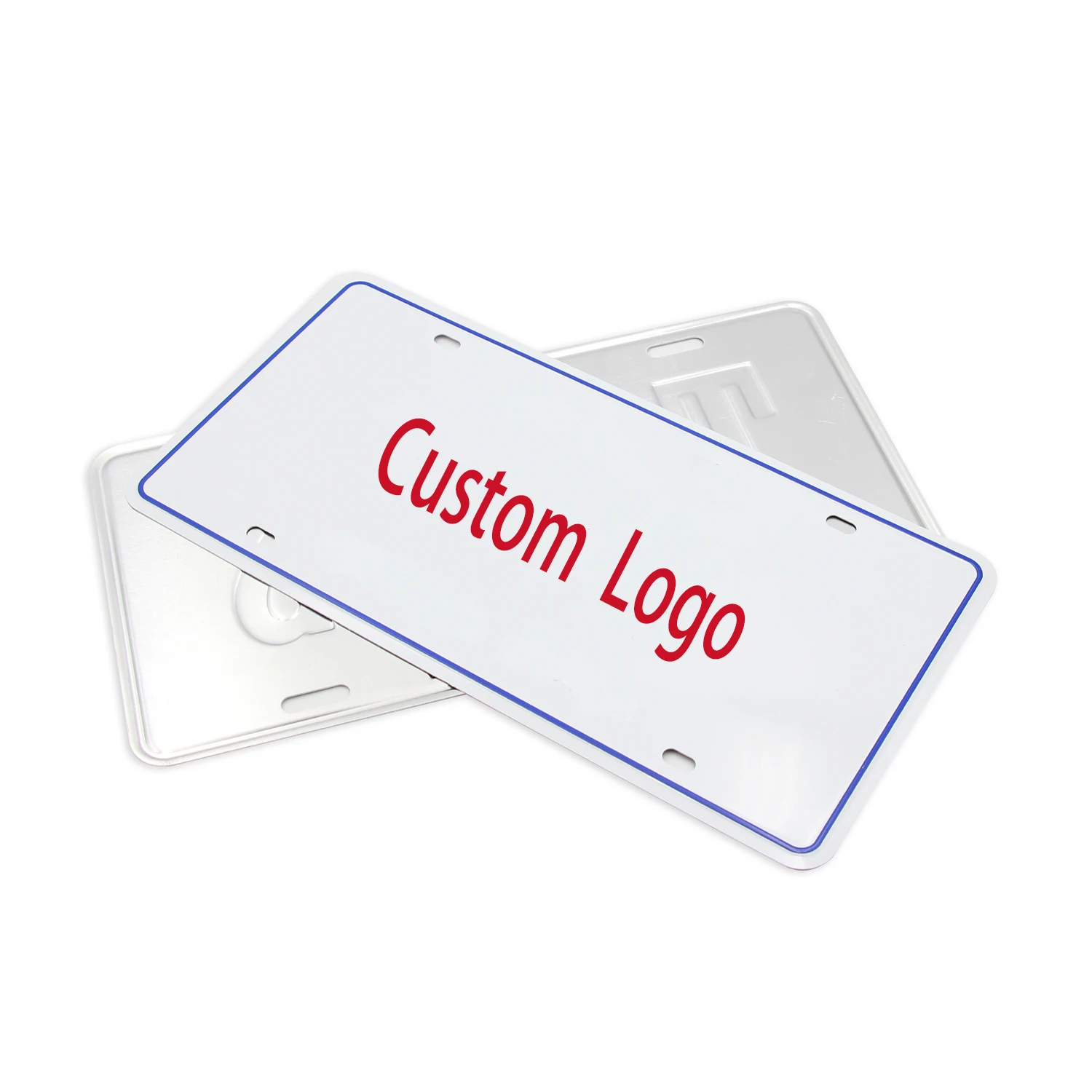 Vehicles Accessories Embossing Car Number Plate Reflective Car Sublimation Blank License Plate
