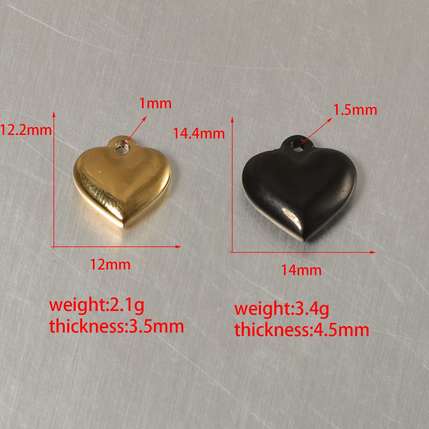 Polished Engraved Heart Pendant Jewelry Diy Accessories Stainless Steel Engraved Blank Custom Logo Heart Shape Pendant Charm